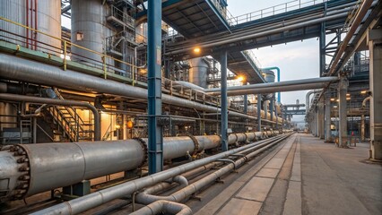 "Massive Industrial Pipe System in Steel Plant - Urban Exploration"