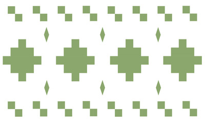 Obraz premium Green Checkerboard Background Vector Abstract Seamless Pattern popular grid pattern Print Japanese