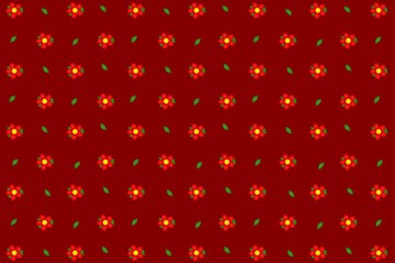 pattern with flowers, red background, background with flowers, red flowers, red pattern, flowers pattern, red wallpaper, pattern, seamless pattern with flowers, flower, red, poppy flowers, fabric, art
