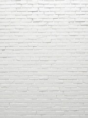 White brick wall background with a clean and modern aesthetic, vintage
