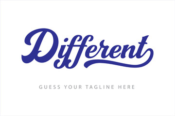 different letter styles for business name