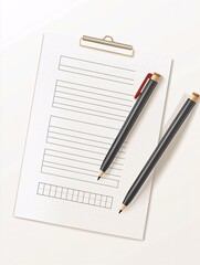 A minimalist checklist template designed for tax season, with dedicated sections for deductions, forms, and key dates to enhance organization.