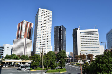 Downntown of Hamamatsu City, Shizuoka Prefecture, Japan