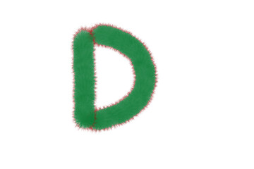 English spelling_D_green color