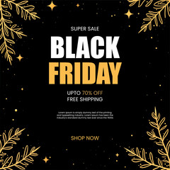 Black Friday sale banner
