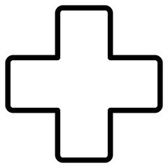 Fototapeta premium Line Style Vector medical icons, featuring symbols for hospitals, medications, diagnostics, and healthcare essentials. Ideal for medical apps, websites, infographics, and health-related visual projec