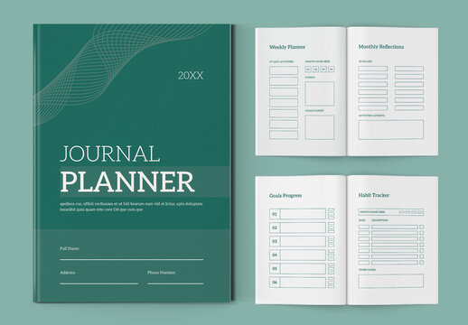 Daily Journal Planner Template