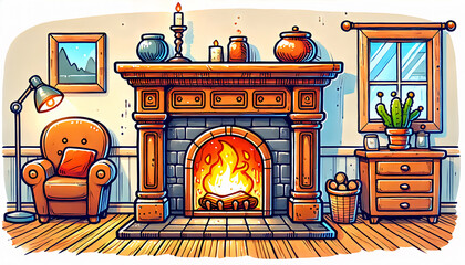 暖炉