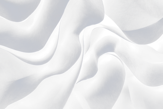 Abstract black and white textured background of undulating folds.