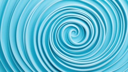 Obraz premium Explore the elegant swirls of blue in this captivating abstract design for modern aesthetics