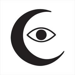 Spellbinding Witchcraft Silhouette Vector Illustration