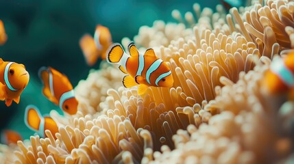 Clownfish in Coral Reef
