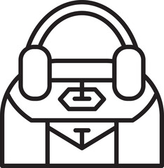 Handbag Line Icon