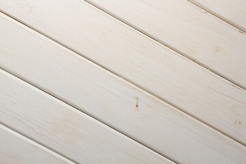 Obraz premium White wooden plank background