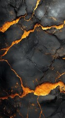 Black Gold Rock Texture