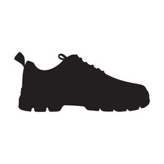 Shoe Silhouette Vector Illustration