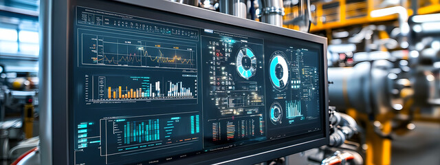 Fototapeta premium High-Tech Control Panel