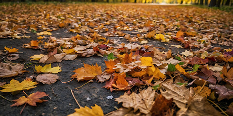 beautiful autumn landscapes, created by Generative AI