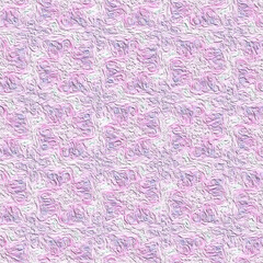 Seamless pastel pink and purple textured pattern with abstract swirls