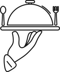 Food Service Line Icon