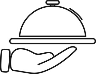 Food Service Line Icon