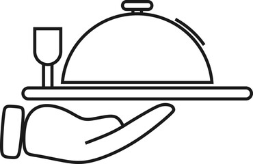 Food Service Line Icon