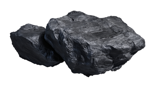 High-Quality PNG of Natural wood charcoal isolated on white background, Black charcoal on white background PNG file. – High Resolution