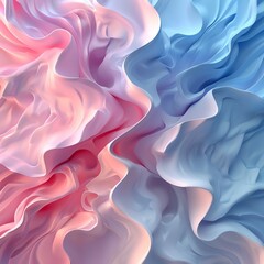 Obraz premium Abstract pink and blue swirling pattern.