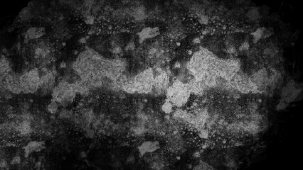 Obraz premium Black and white, grunge texture, faded, weathered, abstract background.