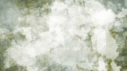Abstract background with white, green, and gray shades.