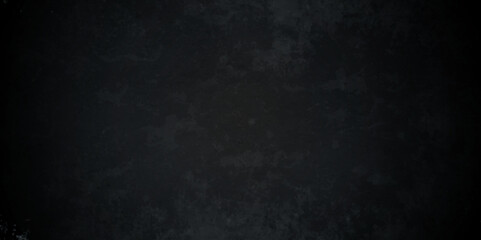 Wall grunge backdrop rough background dark black and stone. Distressed rough black grunge cracked wall slate texture. Chalk board and Black board grunge backdrop background. 