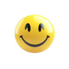 Fototapeta premium happy smiley face isolated icon
