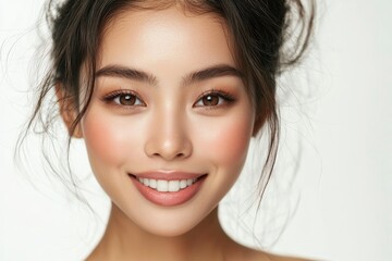 Fototapeta premium beautiful face woman