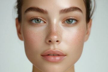 Obraz premium beautiful face woman