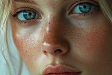 Fototapeta premium beautiful face woman