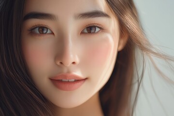 Obraz premium beautiful face woman