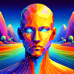 Today, we are also using AI to create art.