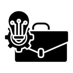 Business Innovation Glyph Icon