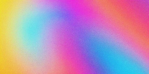 Colorful blue and purple gradient background, grainy noise texture gradient