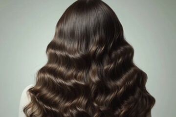Fototapeta premium thick wavy hair