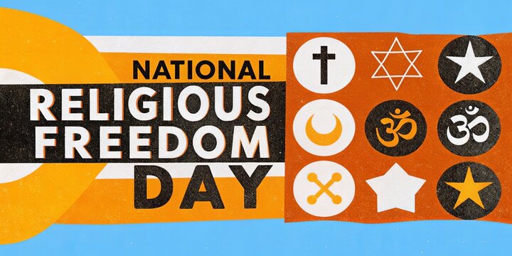 Celebrating national religious freedom day: embrace diversity and faith symbols - Powered by Adobe