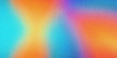 Colorful blue and purple gradient background, grainy noise texture gradient