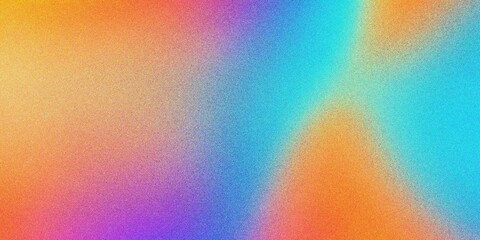 Colorful blue and purple gradient background, grainy noise texture gradient