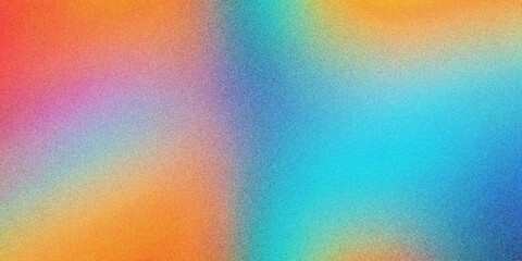 Colorful blue and purple gradient background, grainy noise texture gradient