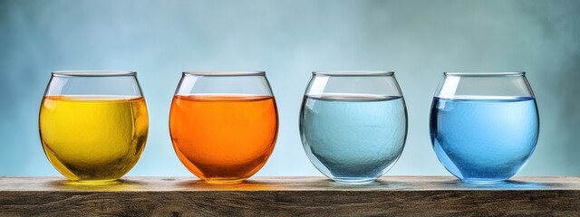 Testing water turbidity in lab, scientific research,