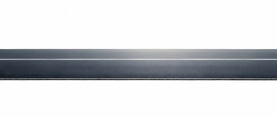 Side View of an Open Road with Vanishing Perspective 2025 ISOTELD IN WHTIE BACKGORUND 