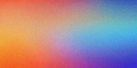 Obraz premium Colorful blue and purple gradient background, grainy noise texture gradient