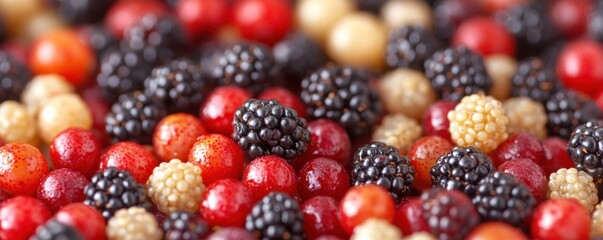 Vibrant Quinoa Breakfast Bowl with Blackberries A Healthy and Delicious Antioxidant Boost Enjoy the Sweet and Savory Flavors of This Nutrient-Packed Meal, Perfect for Starting Your Day with Energy