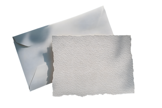 Blank wedding invitation cards mock ups. Textured cotton rag handmade paper. Minimal and modern wedding stationery.