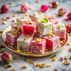 dessert with fruit. food, cake, dessert, sweet, chocolate, pastry, plate, snack, fruit, cream, delicious, white, slice, pie, red, bread, sandwich, isolated, strawberry, gourmet, sugar, toast, foie gra